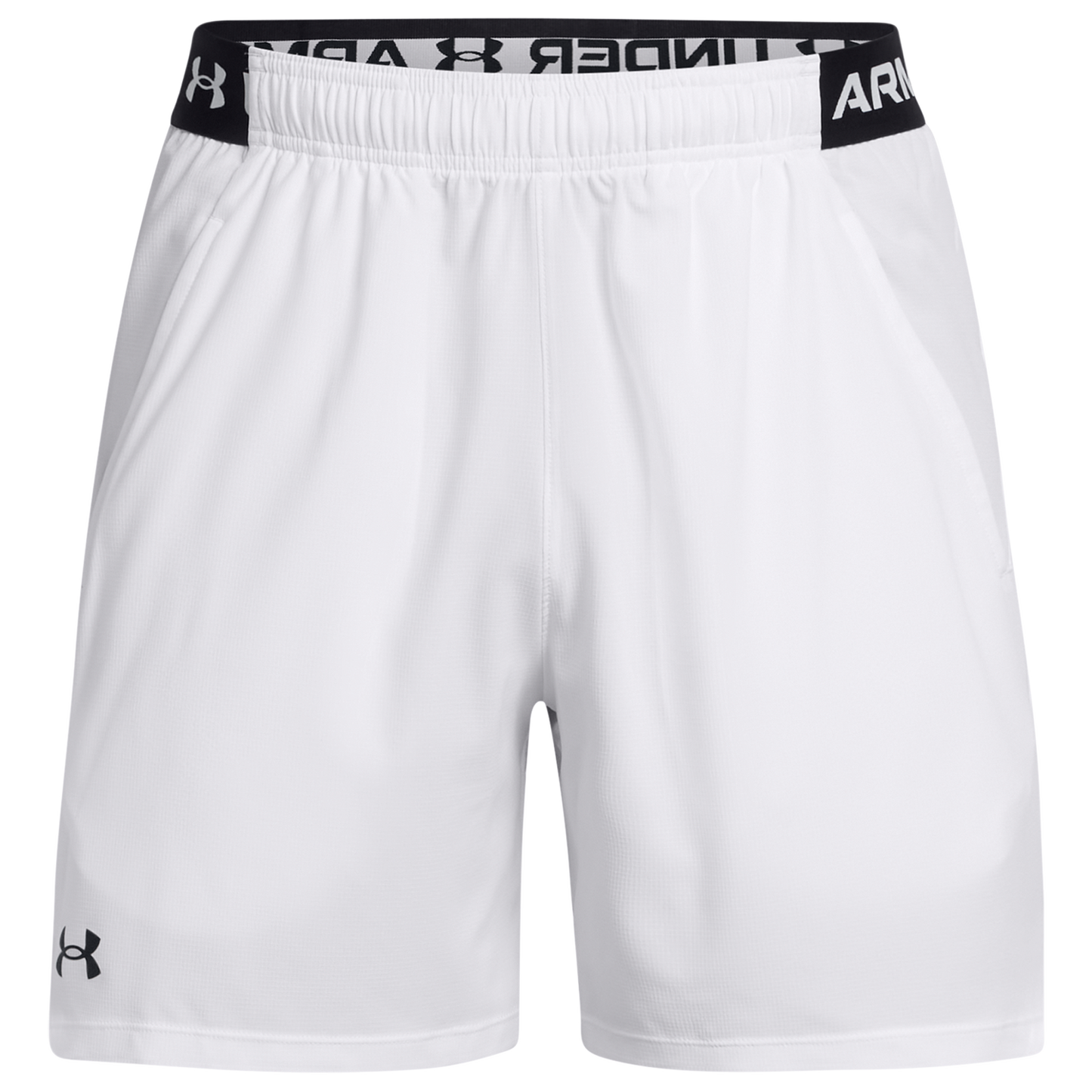 Under Armour Vanish Woven 6" Shorts - Men's - White/Black