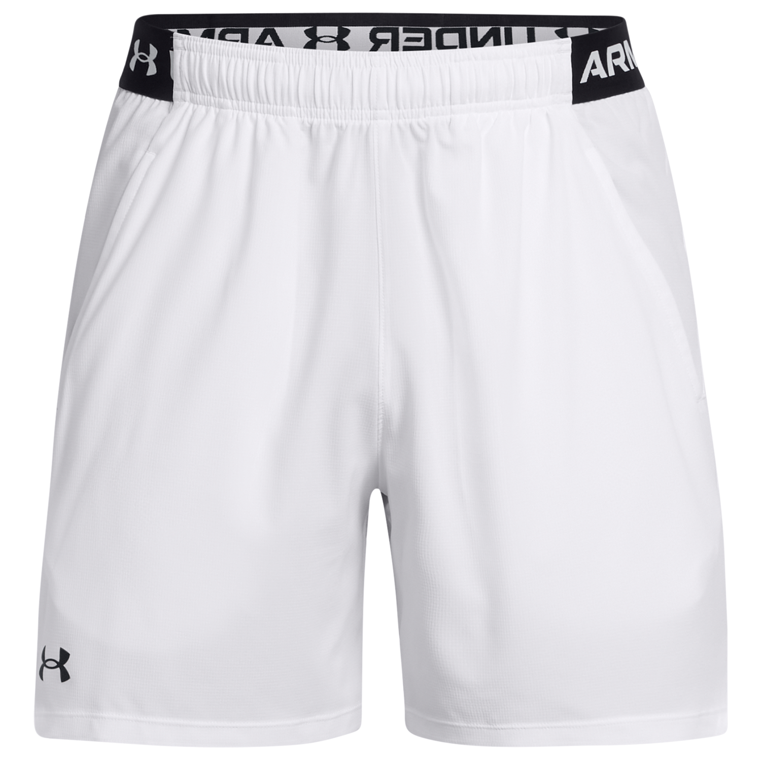 Under Armour Vanish Woven 6" Shorts - Men's - White/Black
