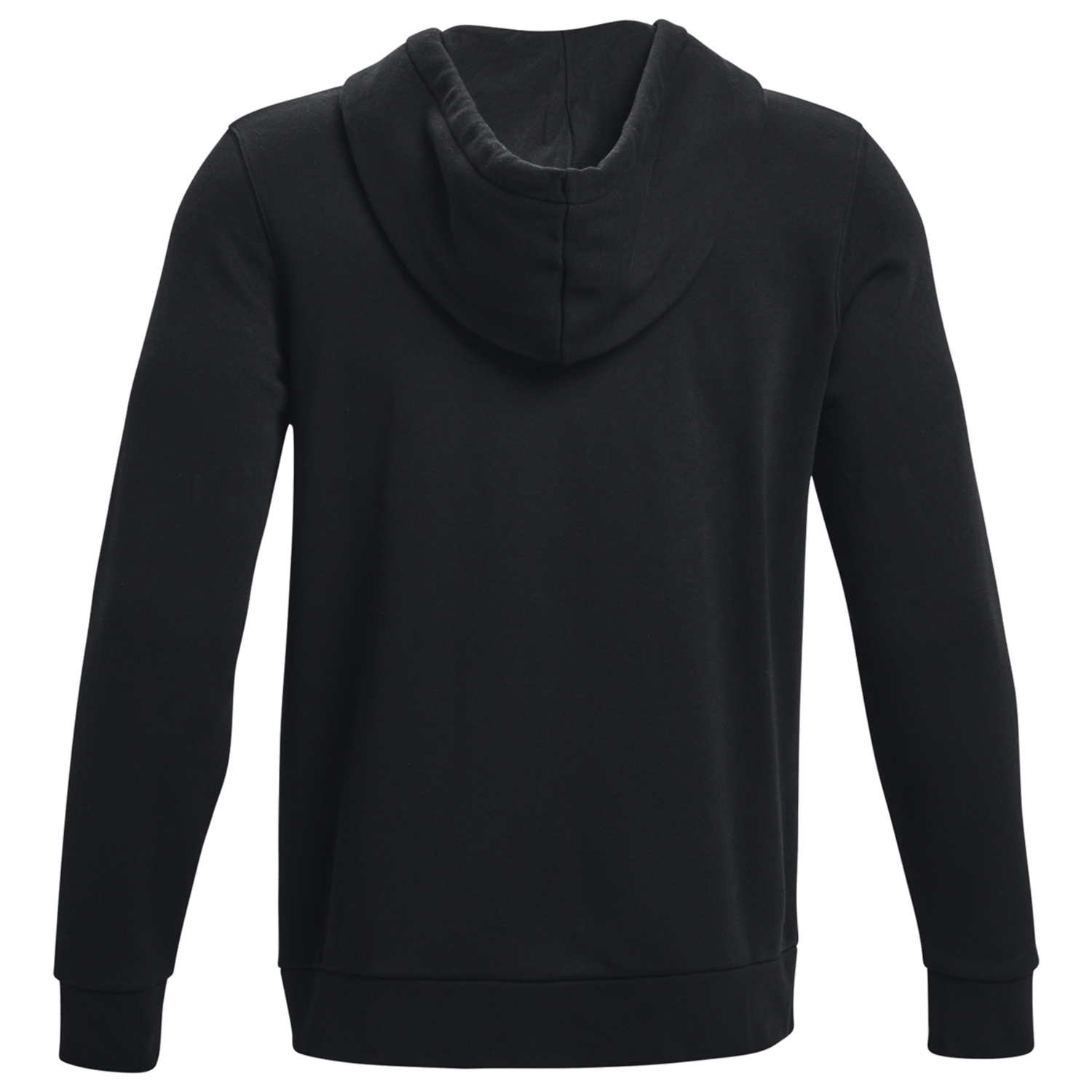 Under Armour Essential Fleece Full-Zip Hoodie - Men's - Black/White