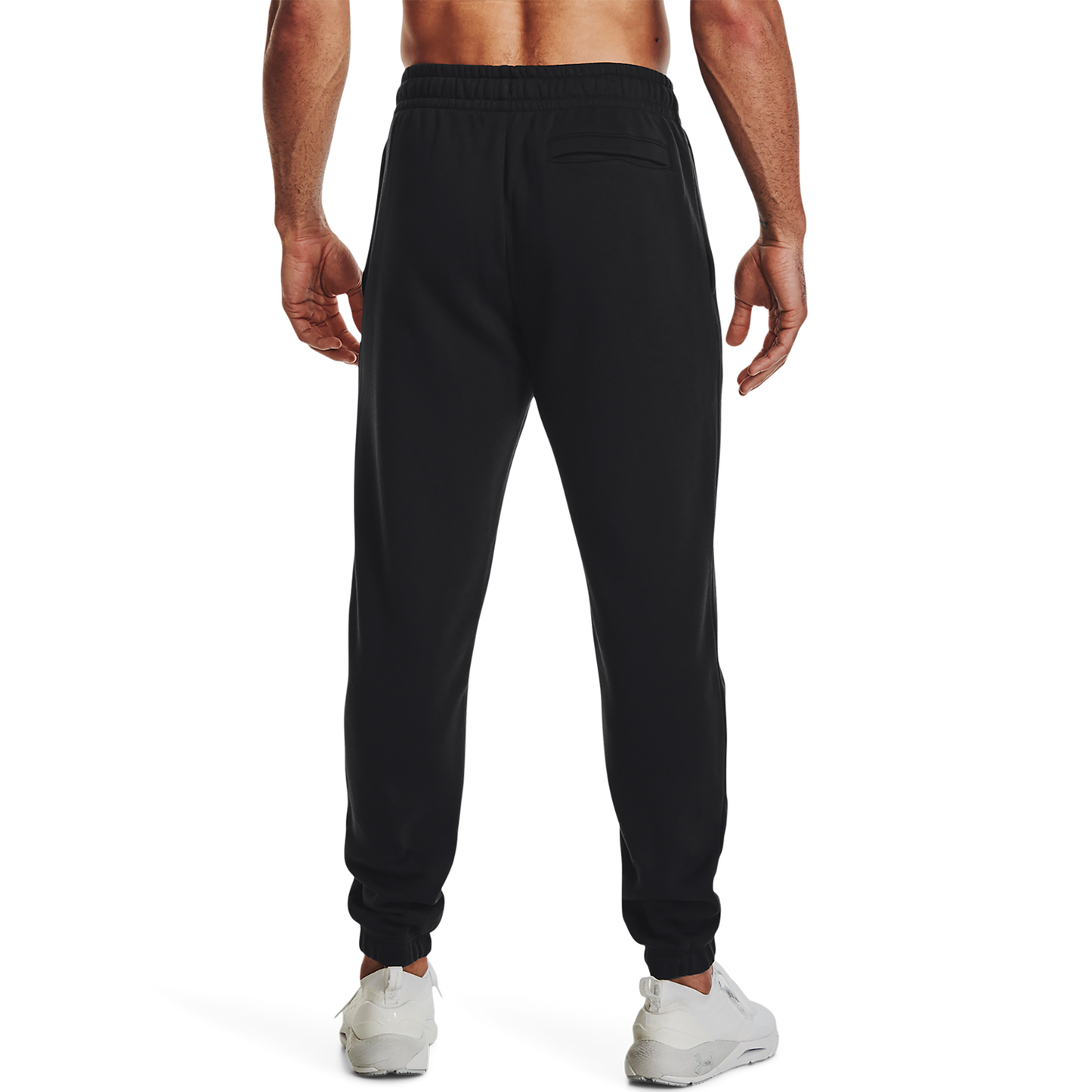 Under Armour Essential Fleece Joggers - Men's - White/Black