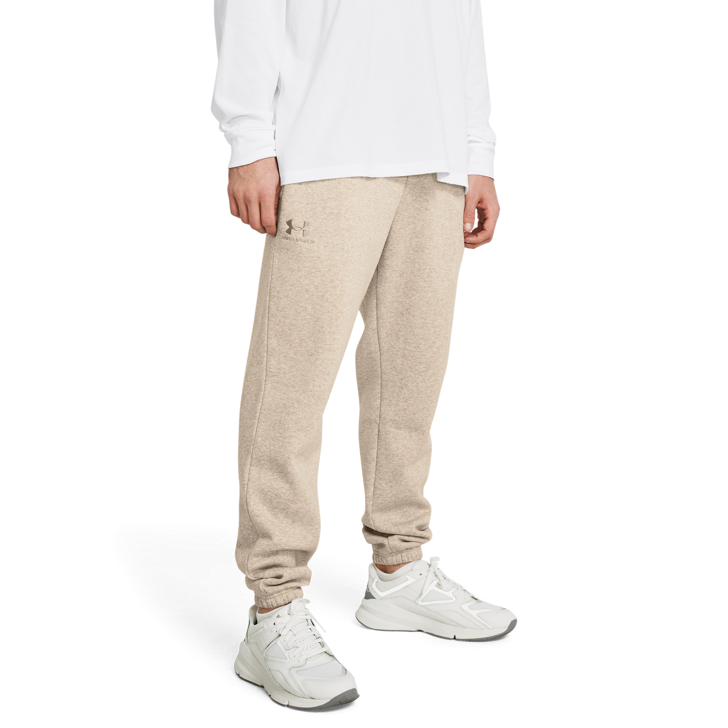 Under Armour Essential Fleece Joggers - Men's - Timberwolf Taupe/Timberwolf Taupe