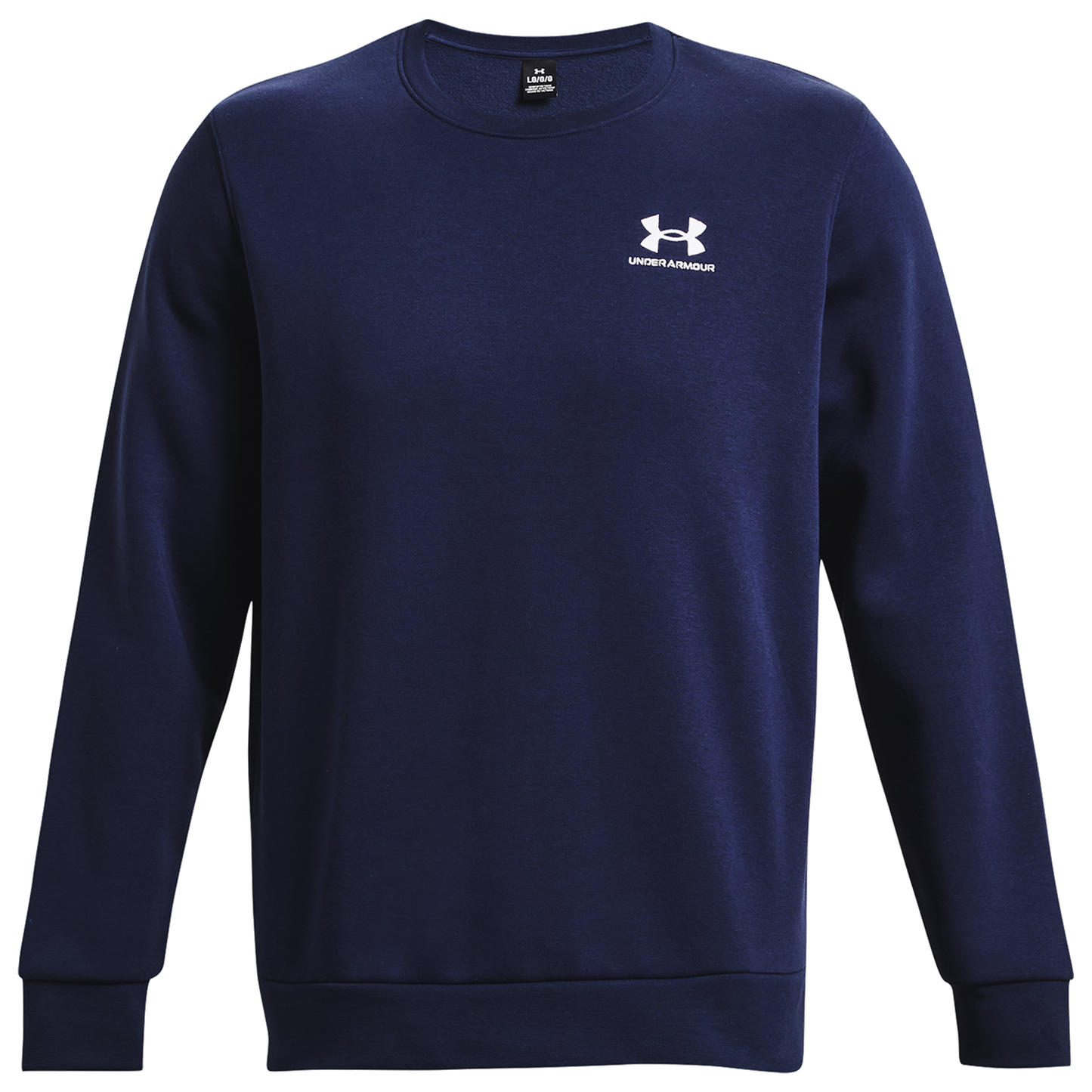 Under Armour Essential Fleece Crew - Men's - Midnight Navy/White