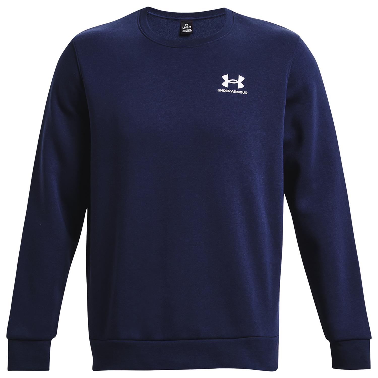 Under Armour Essential Fleece Crew - Men's - Midnight Navy/White