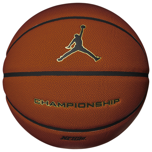 Jordan Championship 8 Panel Basketball - Men's - Amber/Gold/Black