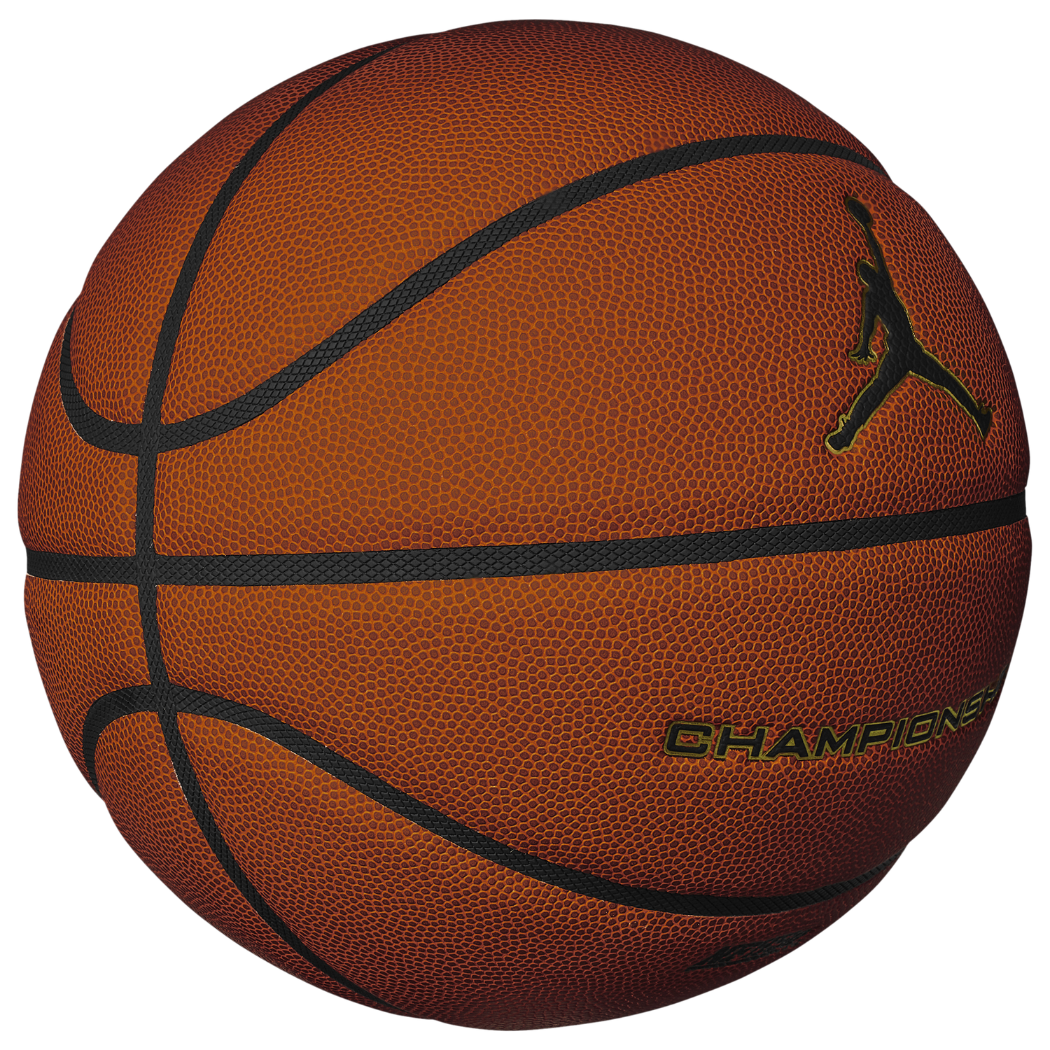 Jordan Championship 8 Panel Basketball - Men's - Amber/Gold/Black