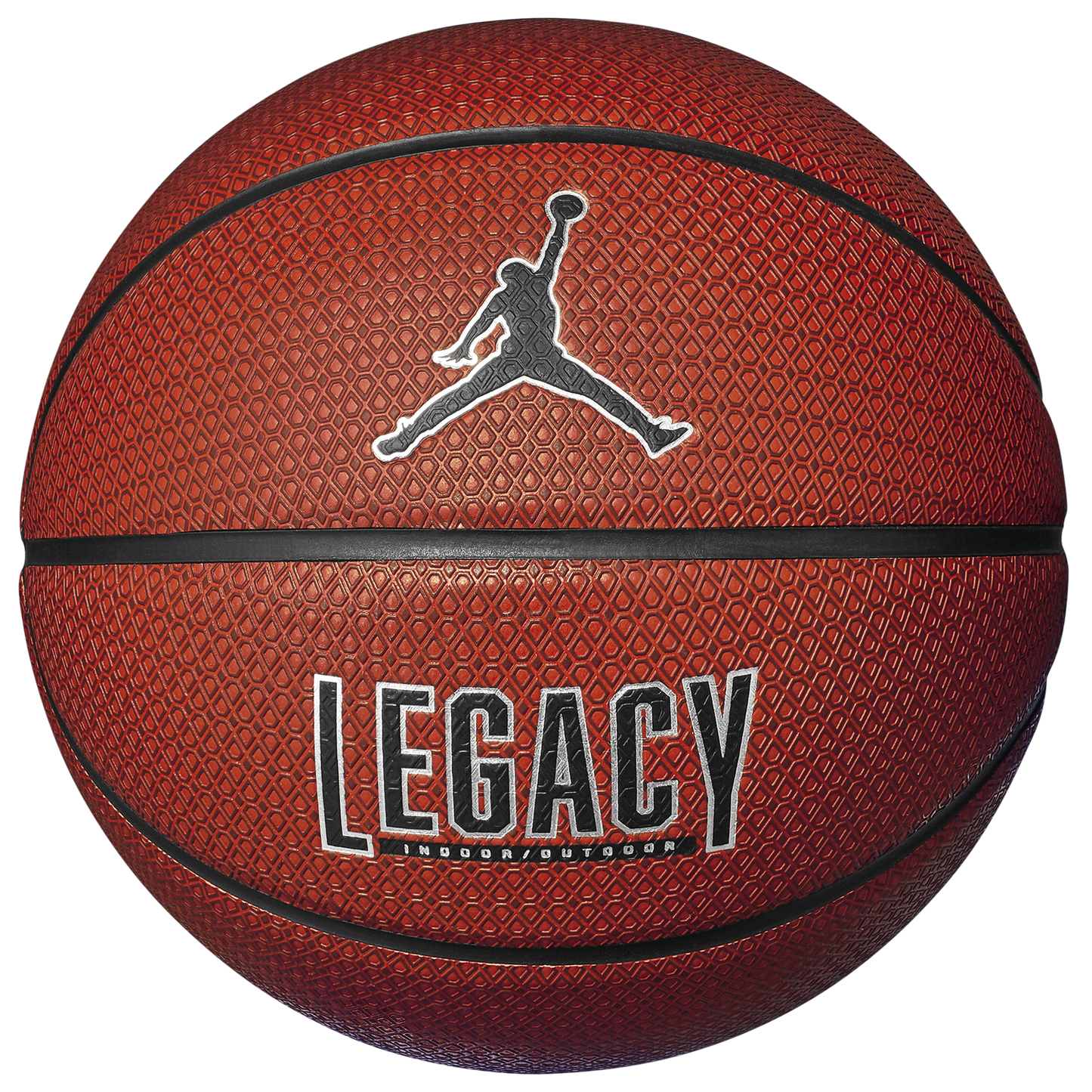 Jordan Legacy 2.0 8-Panel Basketball - Men's - Metallic Silver/Amber/Black