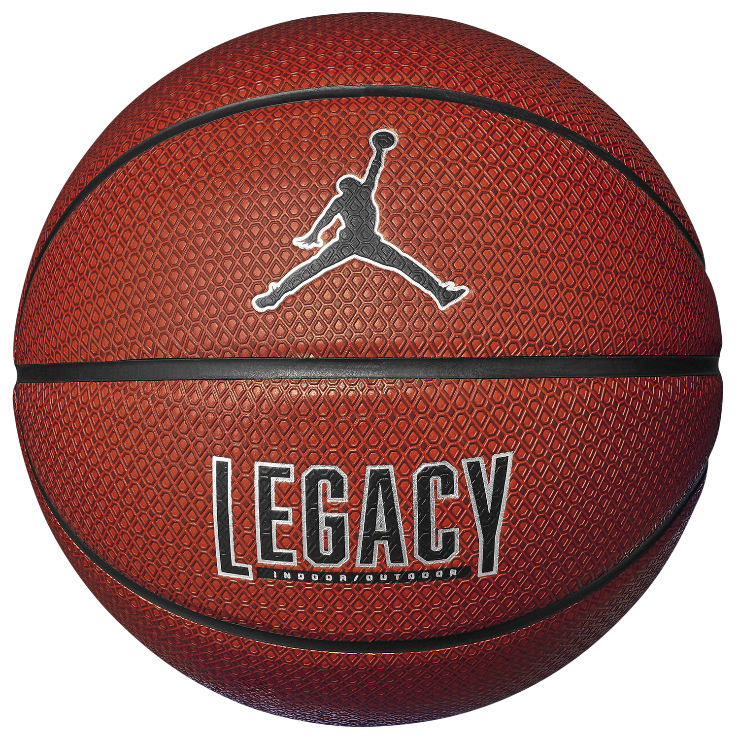 Jordan Legacy 2.0 8-Panel Basketball - Men's - Metallic Silver/Amber/Black