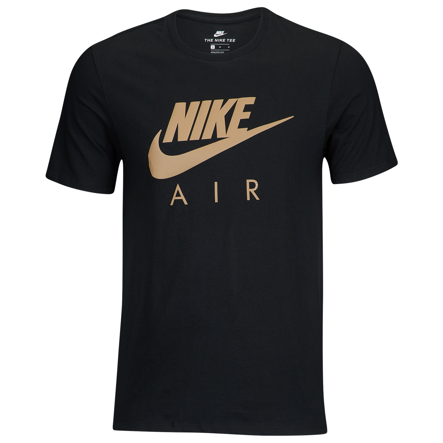 Nike Air Reflective T-Shirt - Men's - Black/Gold Reflective