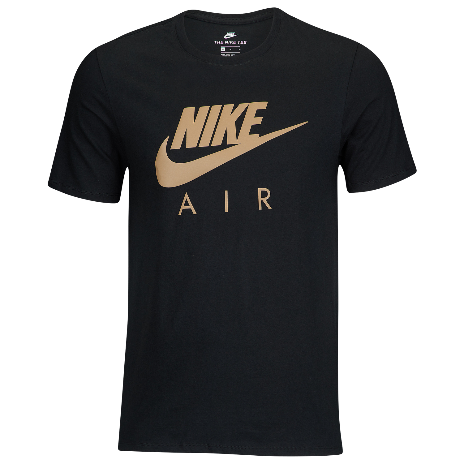 Nike Air Reflective T-Shirt - Men's - Black/Gold Reflective