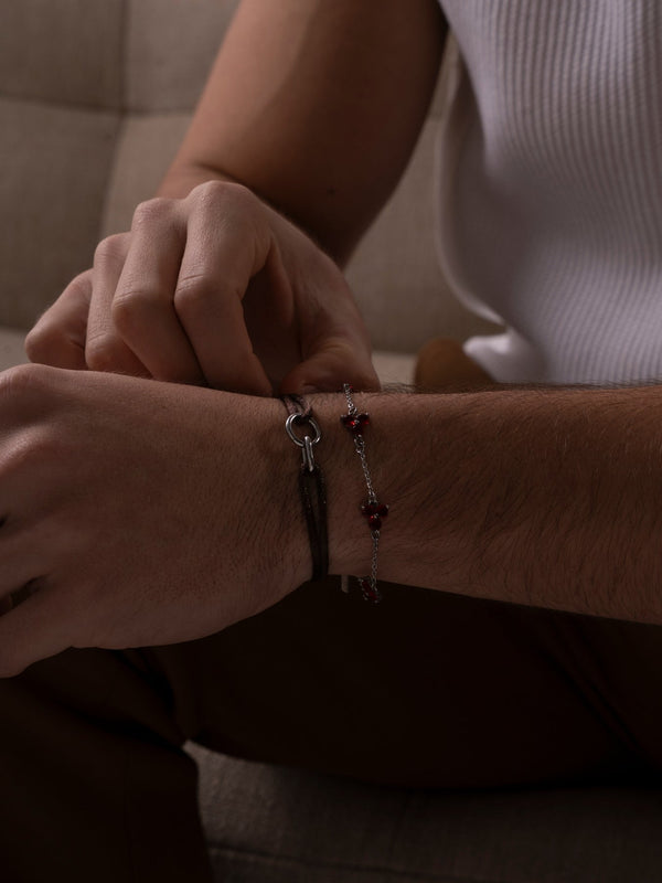 COFFEE UNITY BRACELET | Silver
