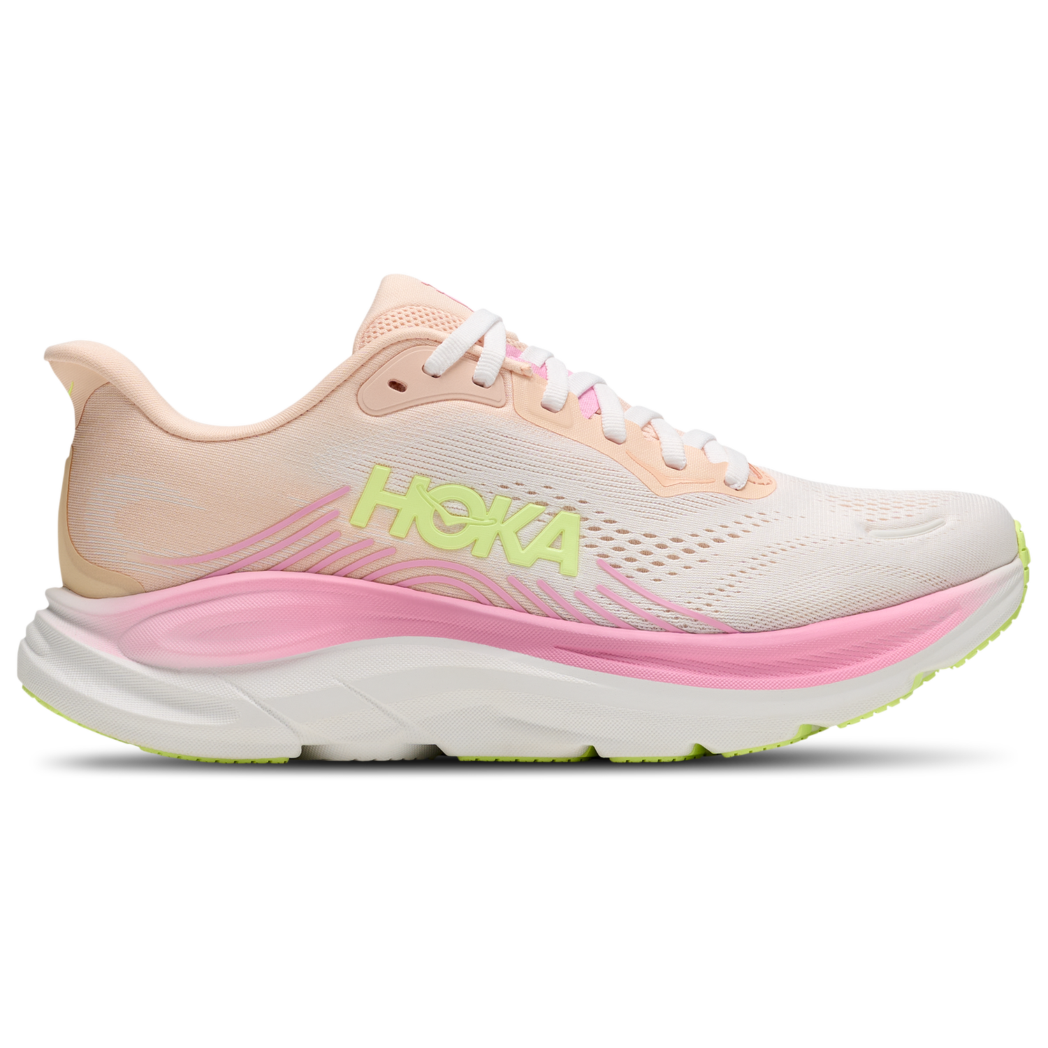 HOKA Clifton 11 - Women's - Tangerine Glow/White
