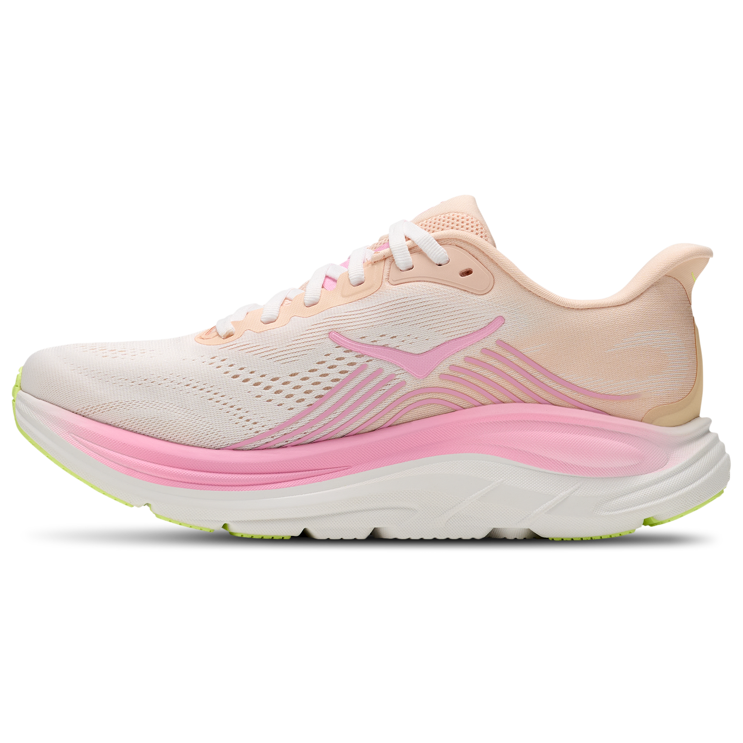HOKA Clifton 11 - Women's - Tangerine Glow/White