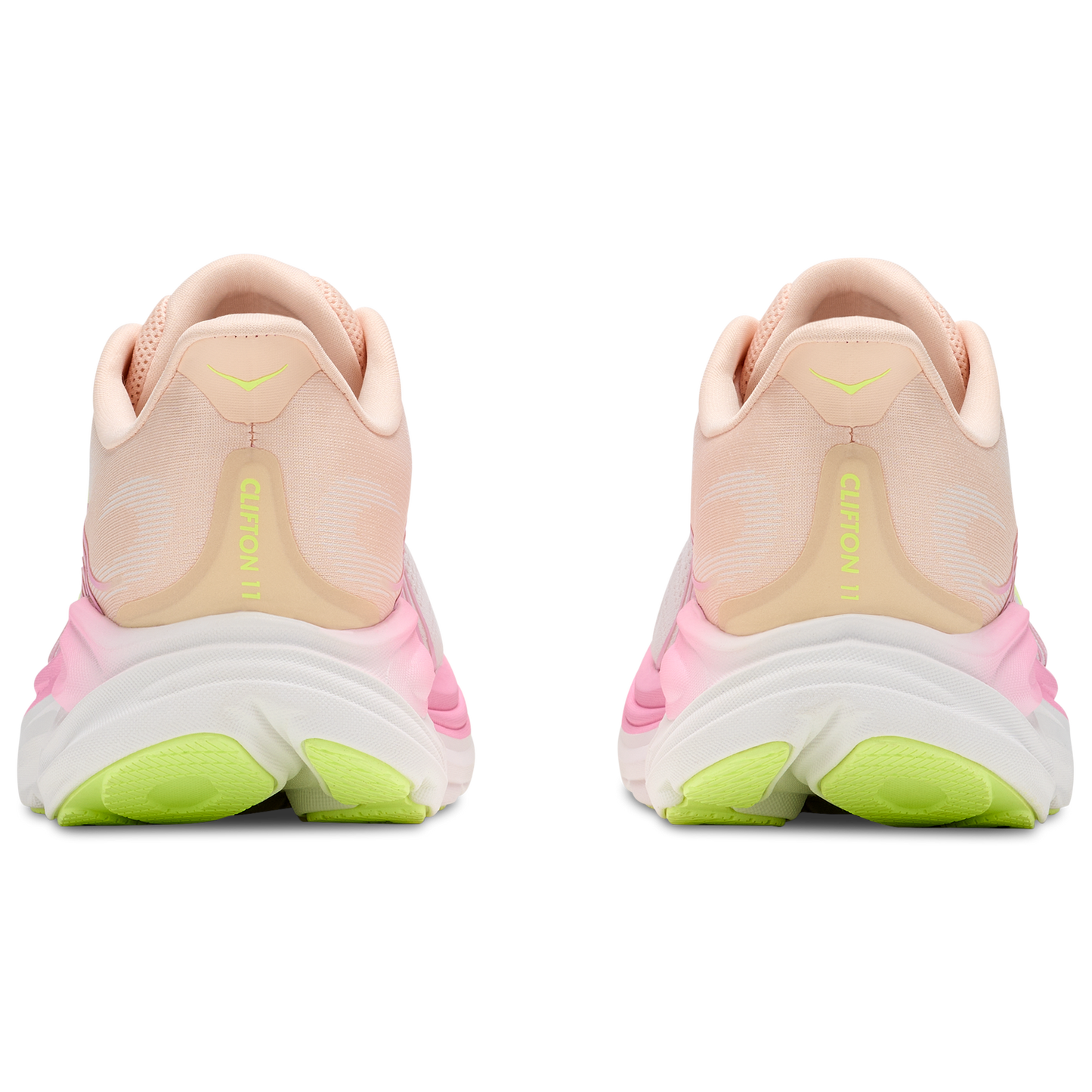 HOKA Clifton 11 - Women's - Tangerine Glow/White