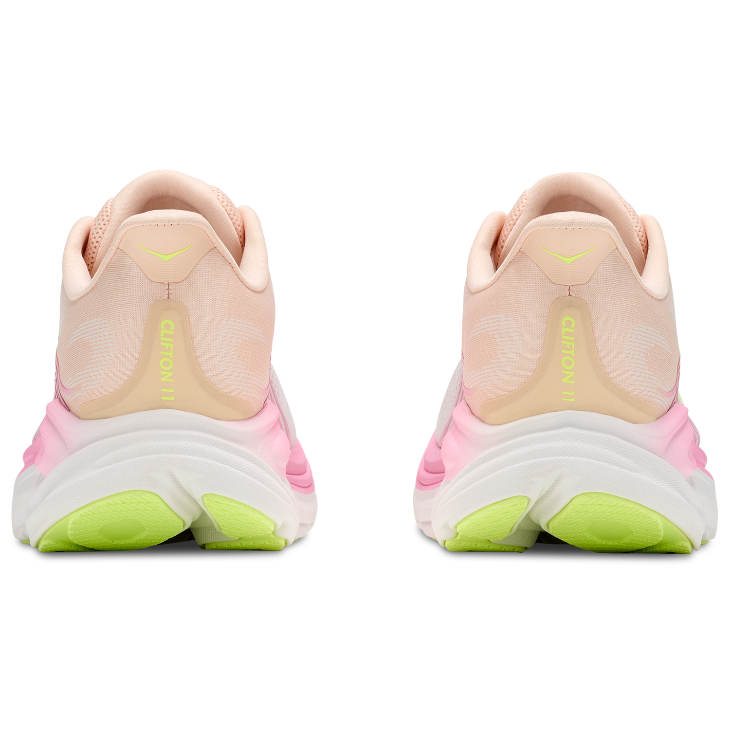 HOKA Clifton 11 - Women's - Tangerine Glow/White