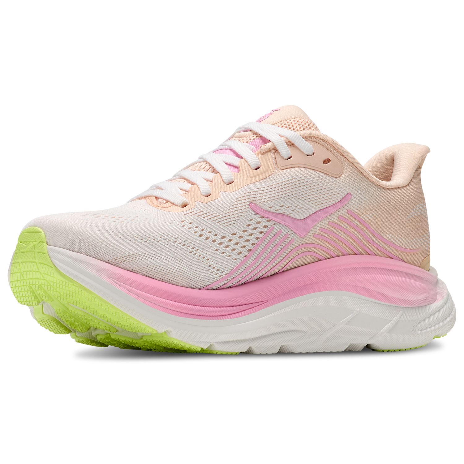 HOKA Clifton 11 - Women's - Tangerine Glow/White