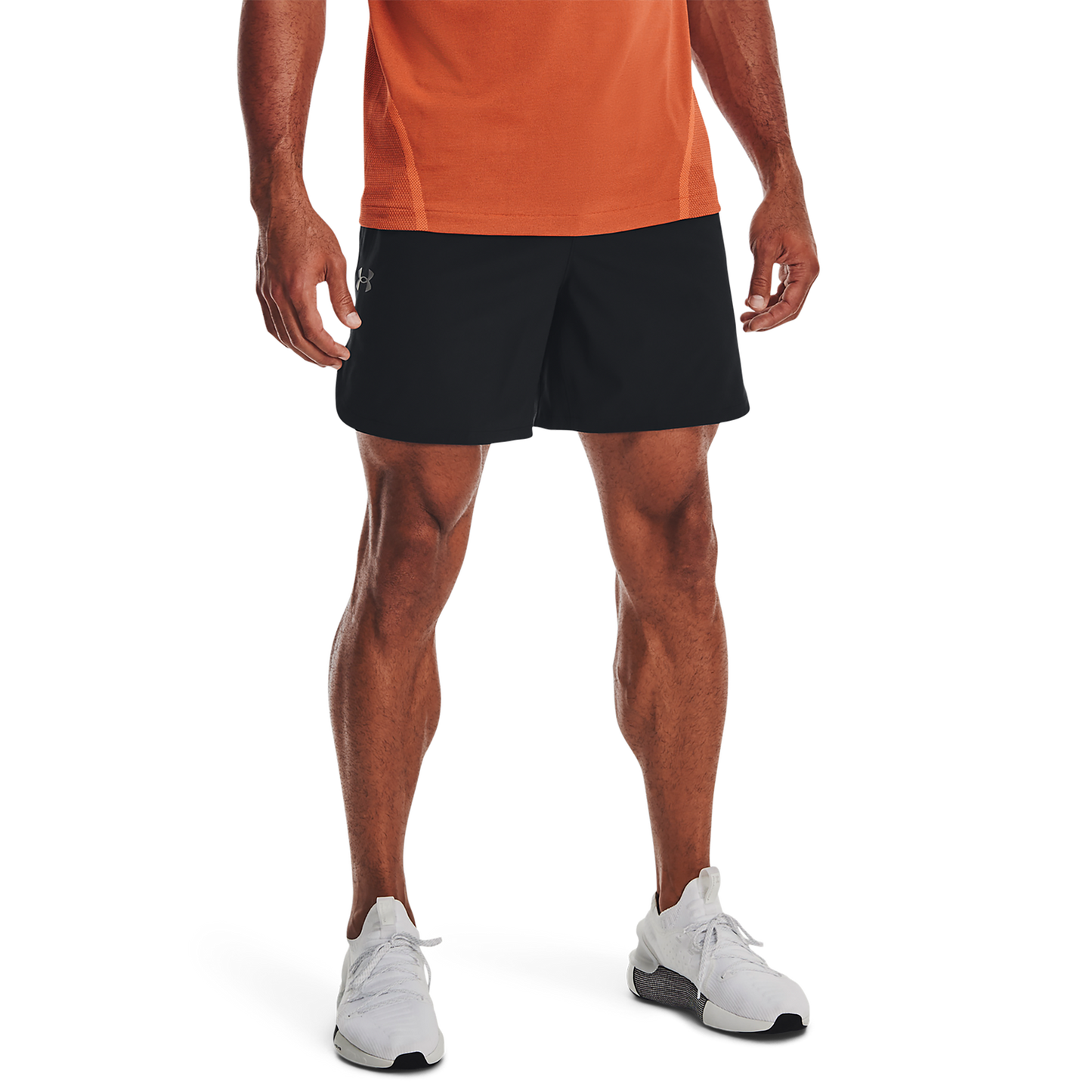 Under Armour Peak Woven Shorts - Men's - Black/Grey