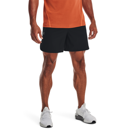Under Armour Peak Woven Shorts - Men's - Black/Grey