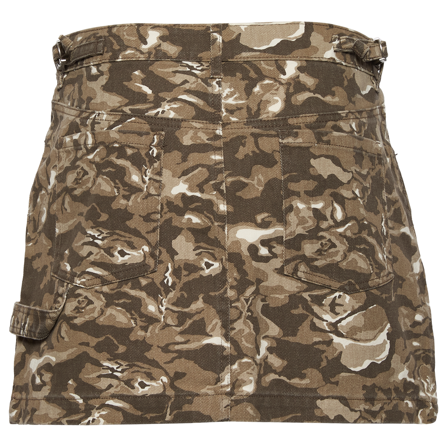 Cozi Mini Carpenter Skirt - Women's - Camo/Rose