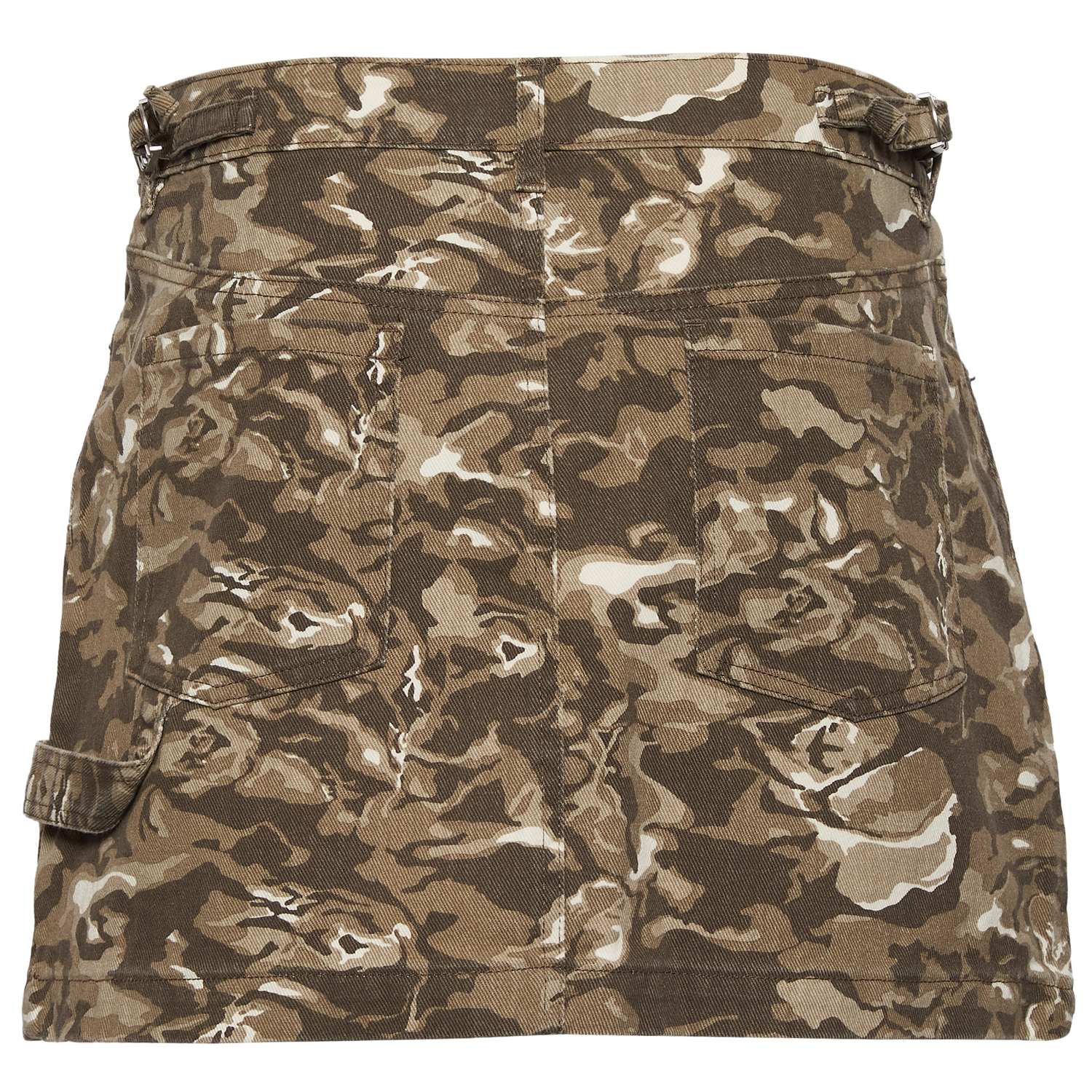 Cozi Mini Carpenter Skirt - Women's - Camo/Rose