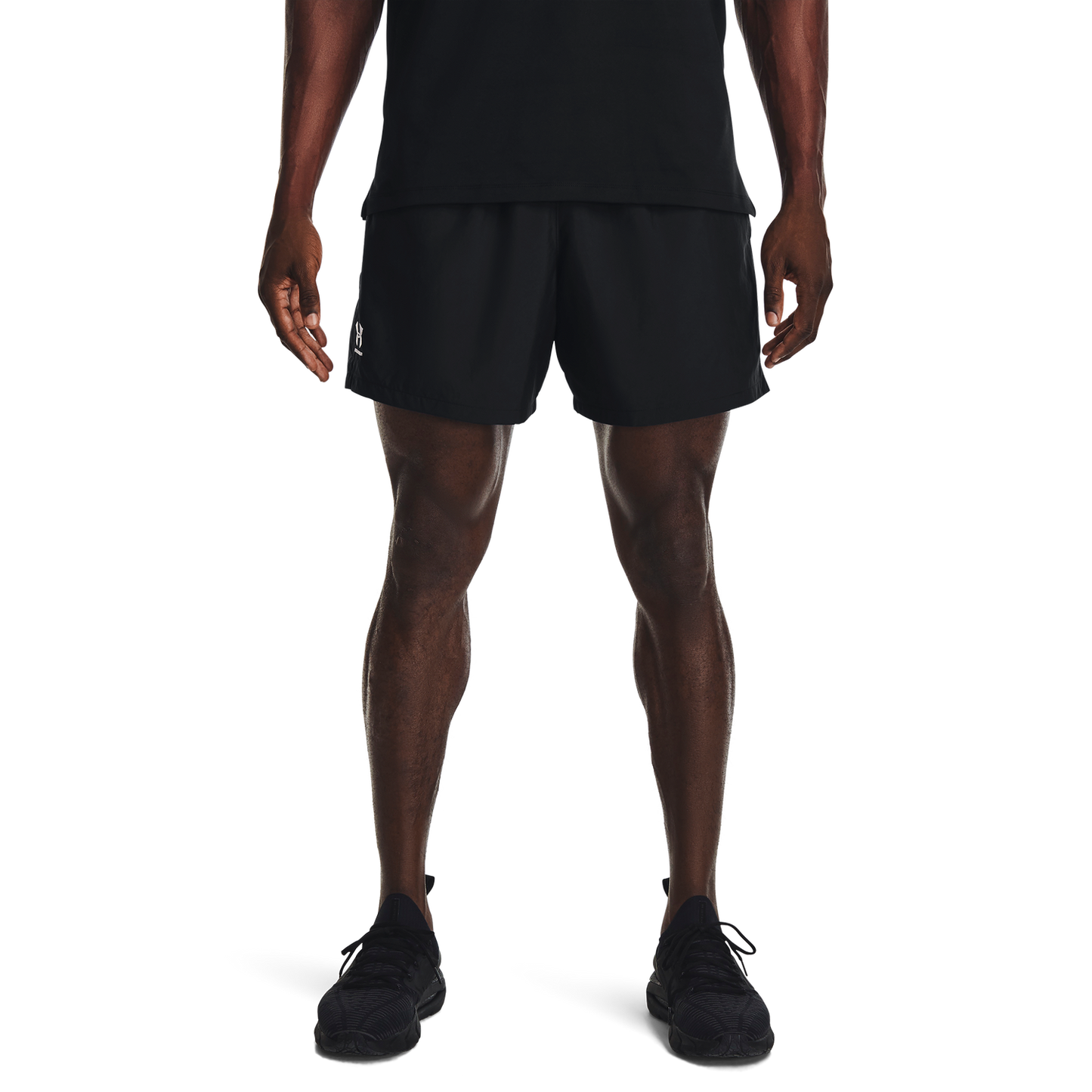 Under Armour Woven Volley Shorts - Men's - Black/White