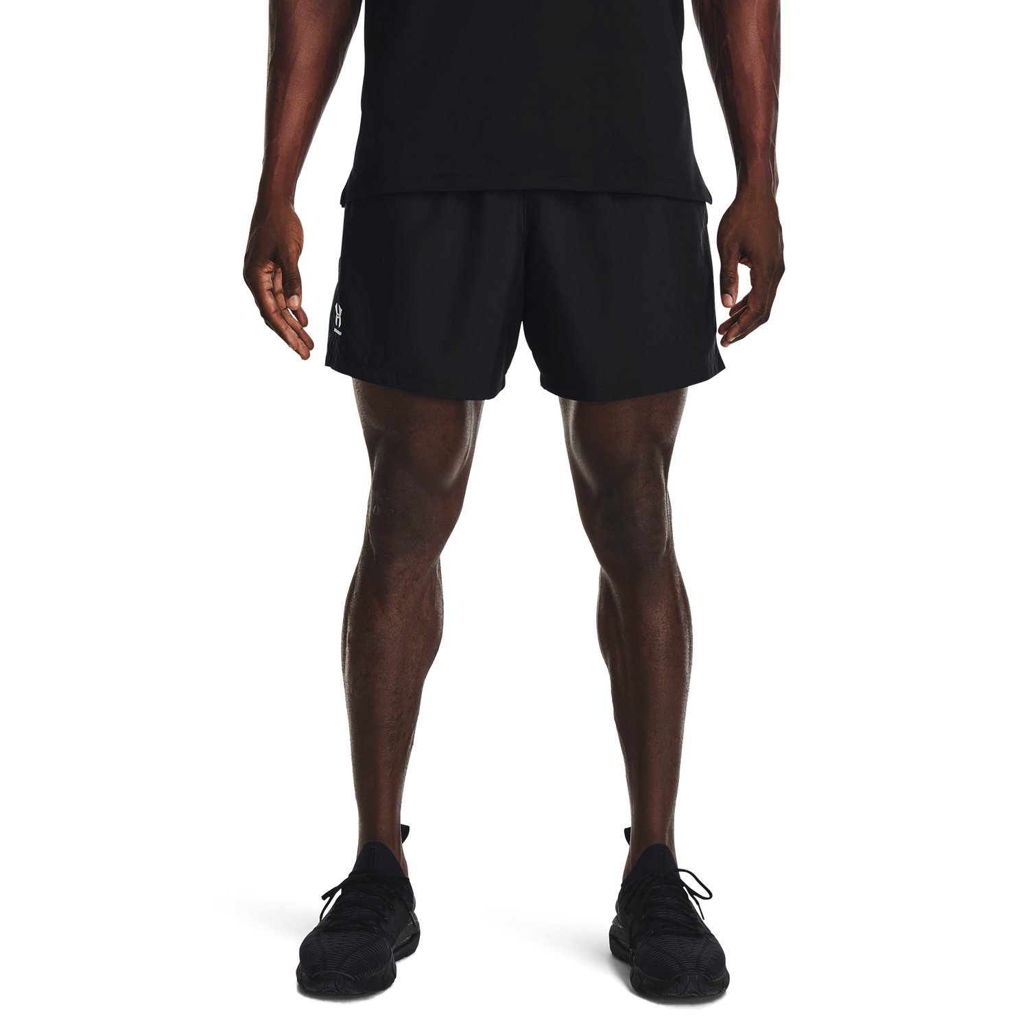 Under Armour Woven Volley Shorts - Men's - Black/White