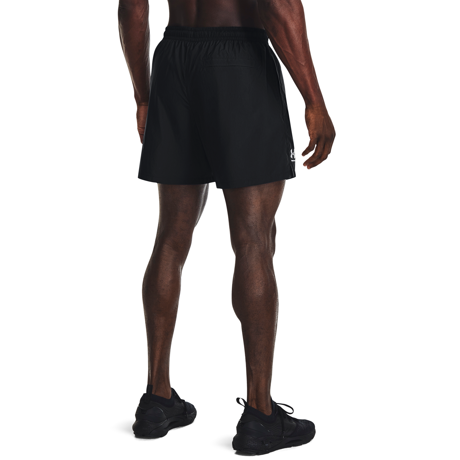 Under Armour Woven Volley Shorts - Men's - Black/White