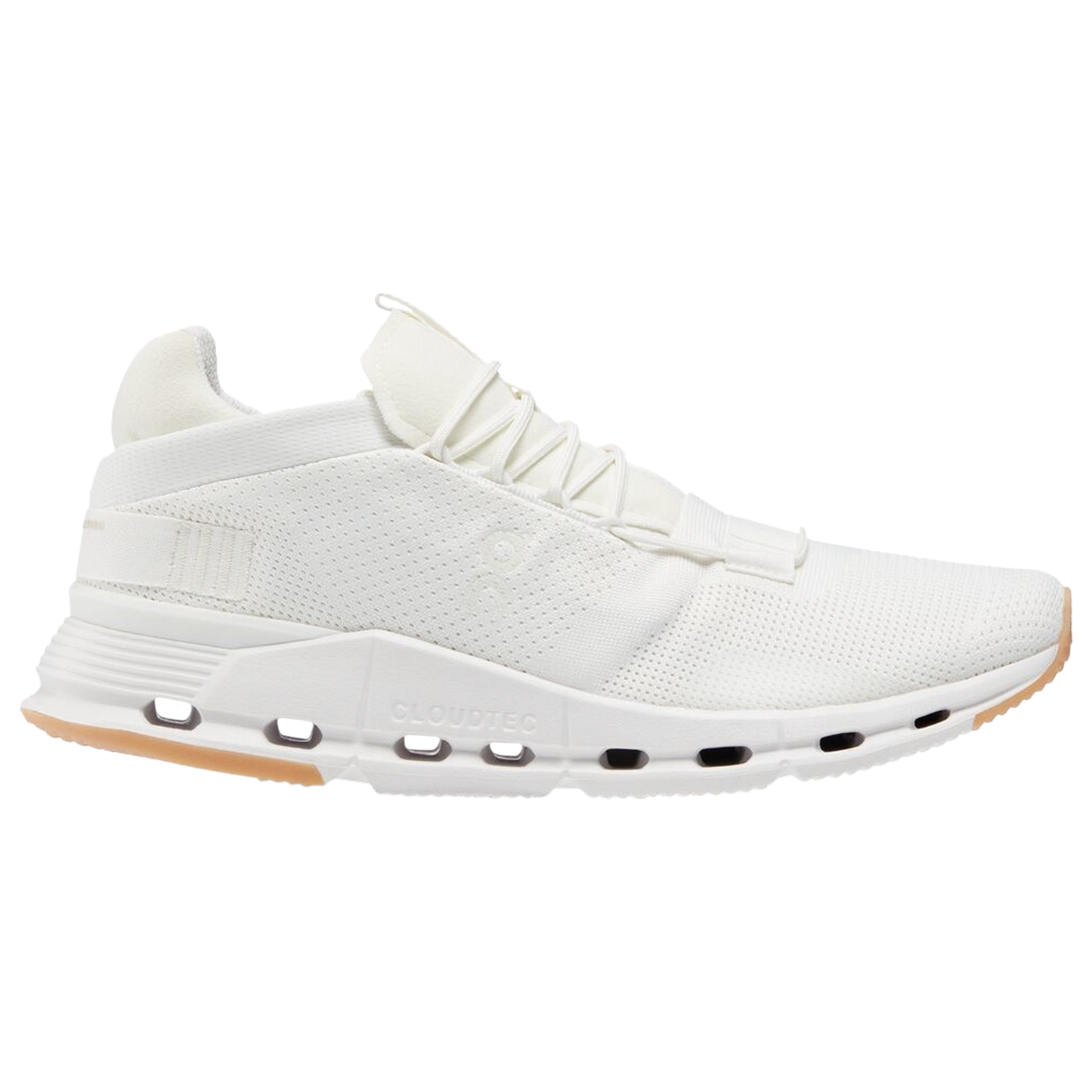 On Cloudnova Undyed - Men's - White/White