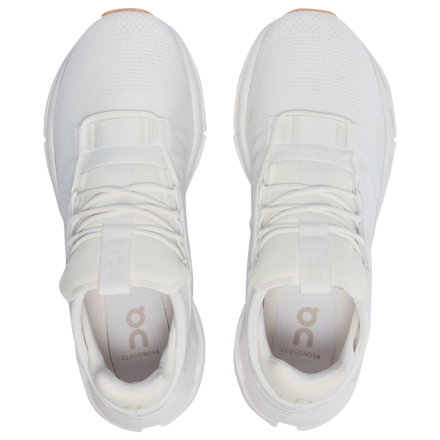 On Cloudnova Undyed - Men's - White/White