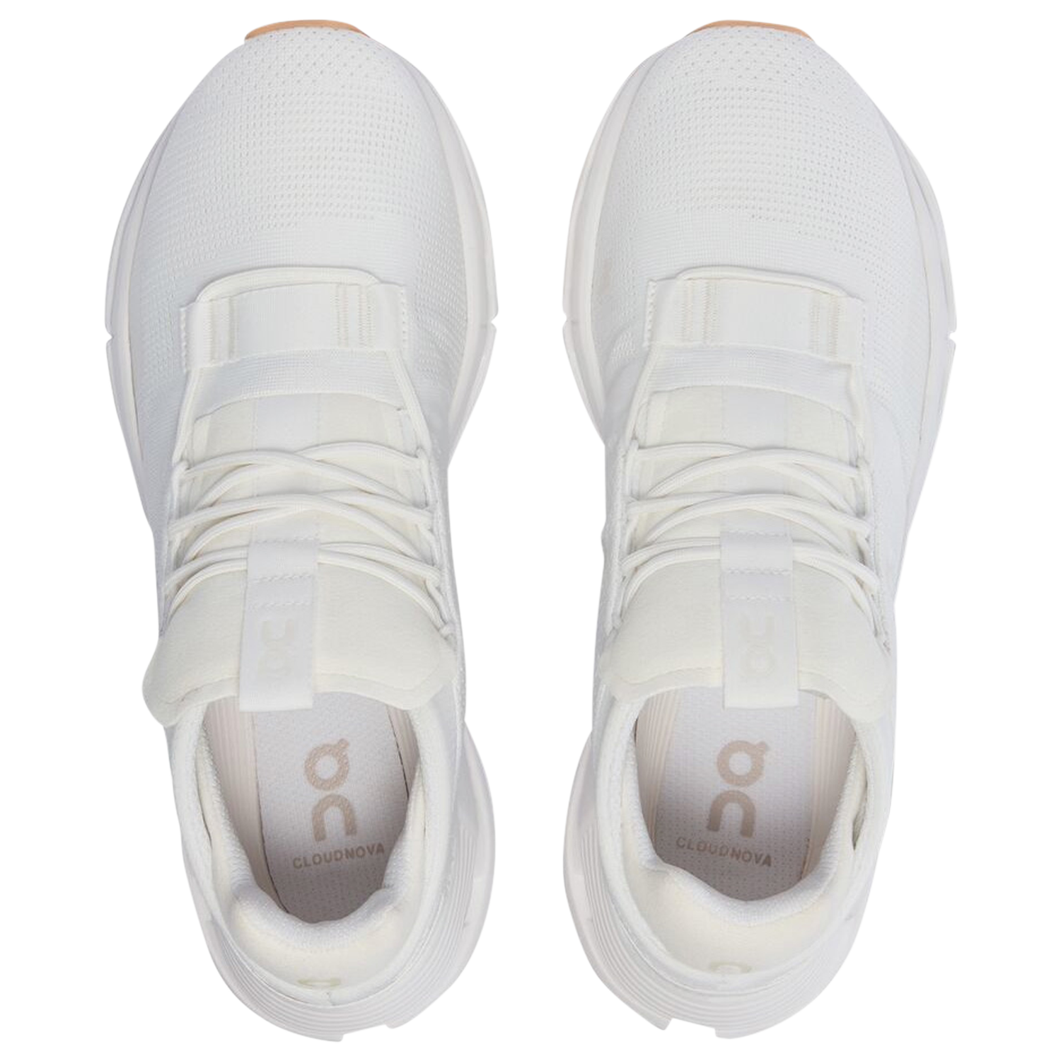 On Cloudnova Undyed - Men's - White/White