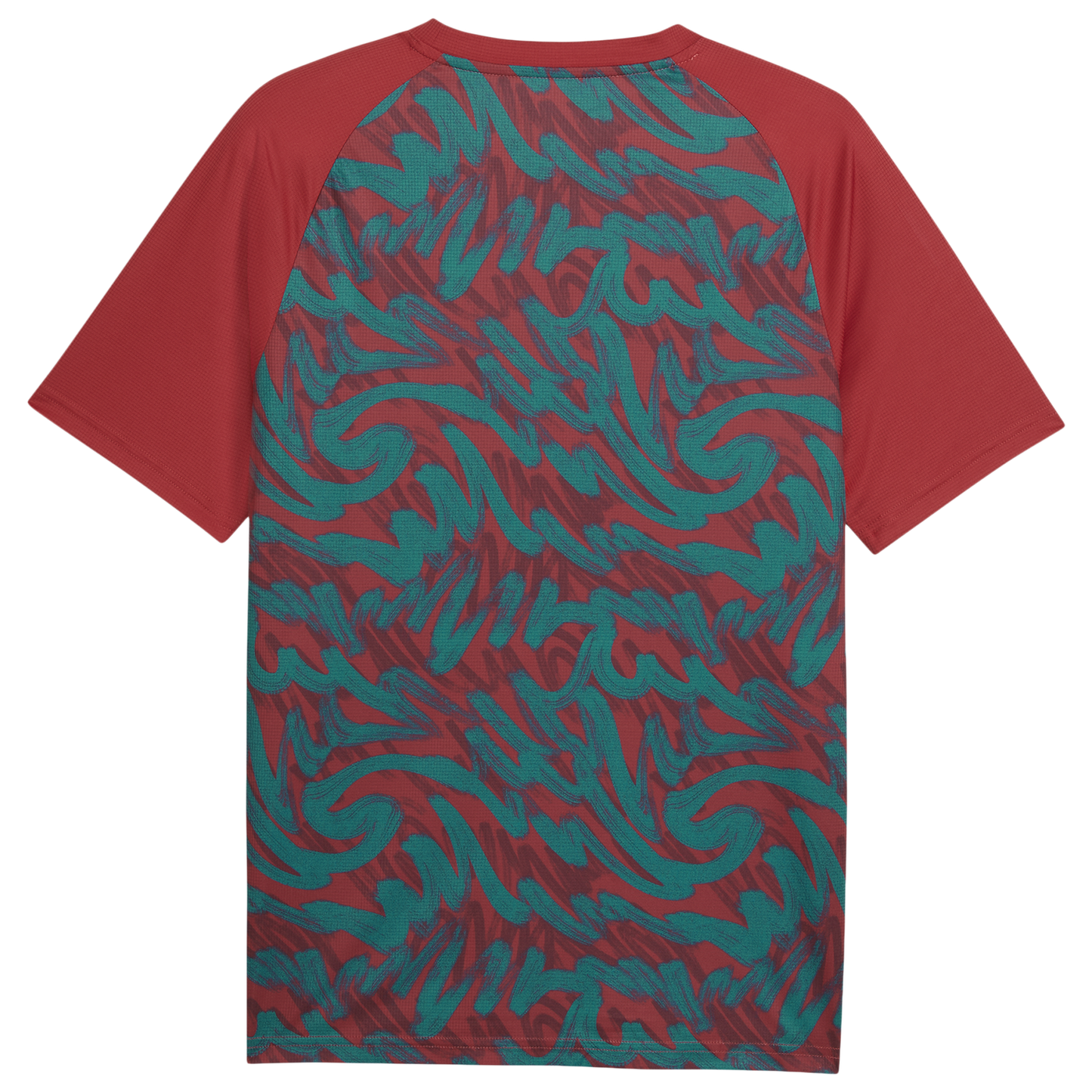 PUMA FPF Warm Up Jersey - Men's - Club Red/Green Lagoon