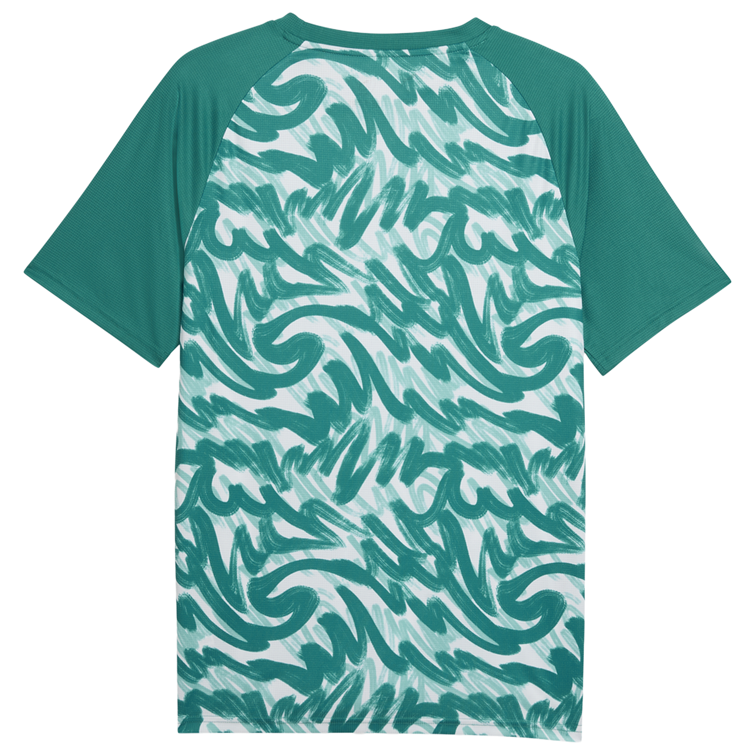 PUMA FPF Warm Up Jersey - Men's - Green Lagoon/Ruby Shimmer