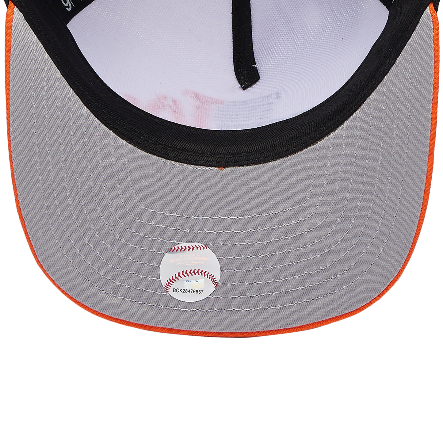 New Era Dodgers 9FIFTY A-Frame Curve 50th Cap - Men's - Orange/White/Black