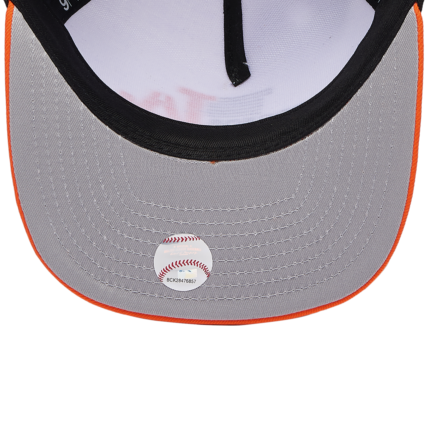New Era Dodgers 9FIFTY A-Frame Curve 50th Cap - Men's - Orange/White/Black