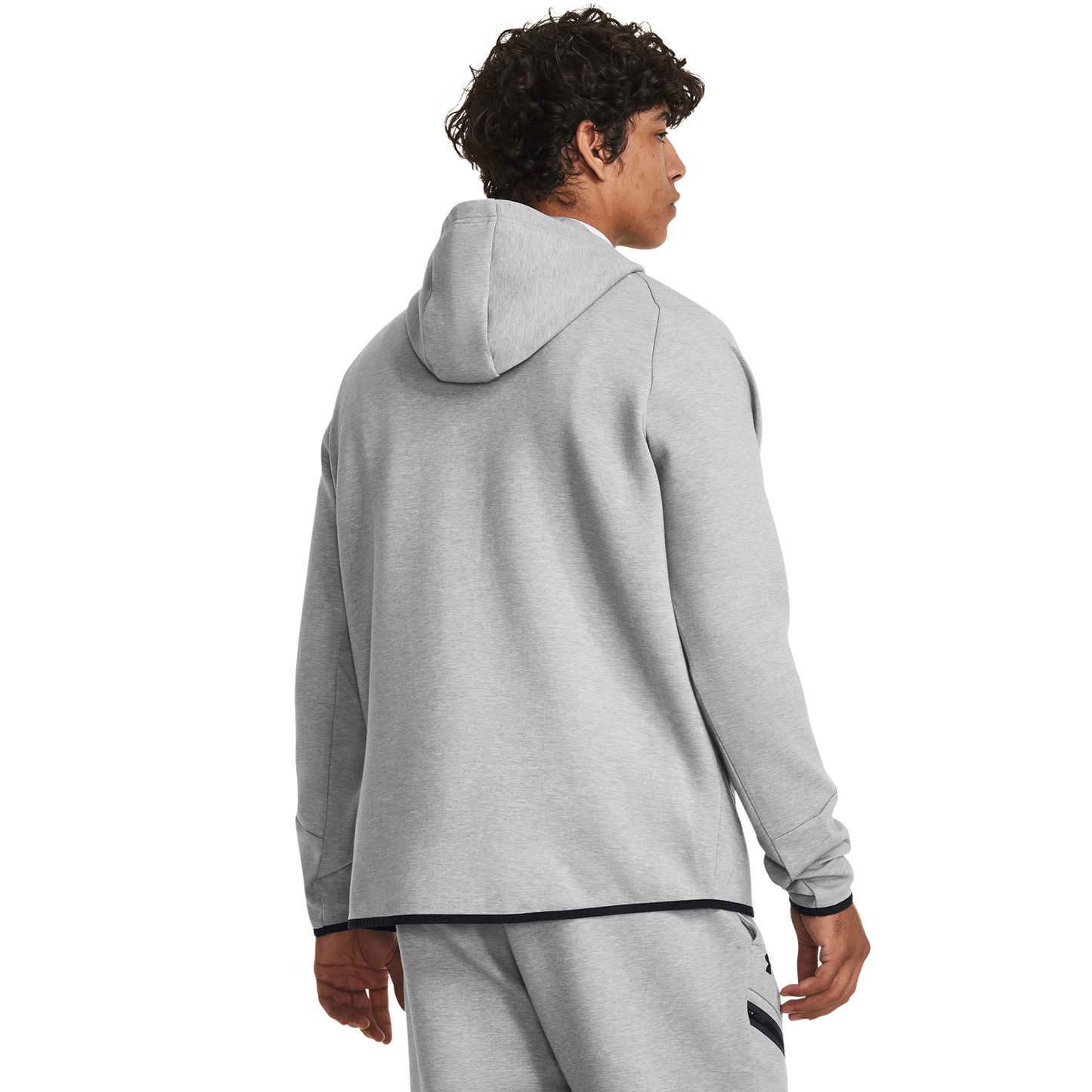 Under Armour Unstoppable Fleece Full-Zip Hoodie - Men's - Black/Mod Grey