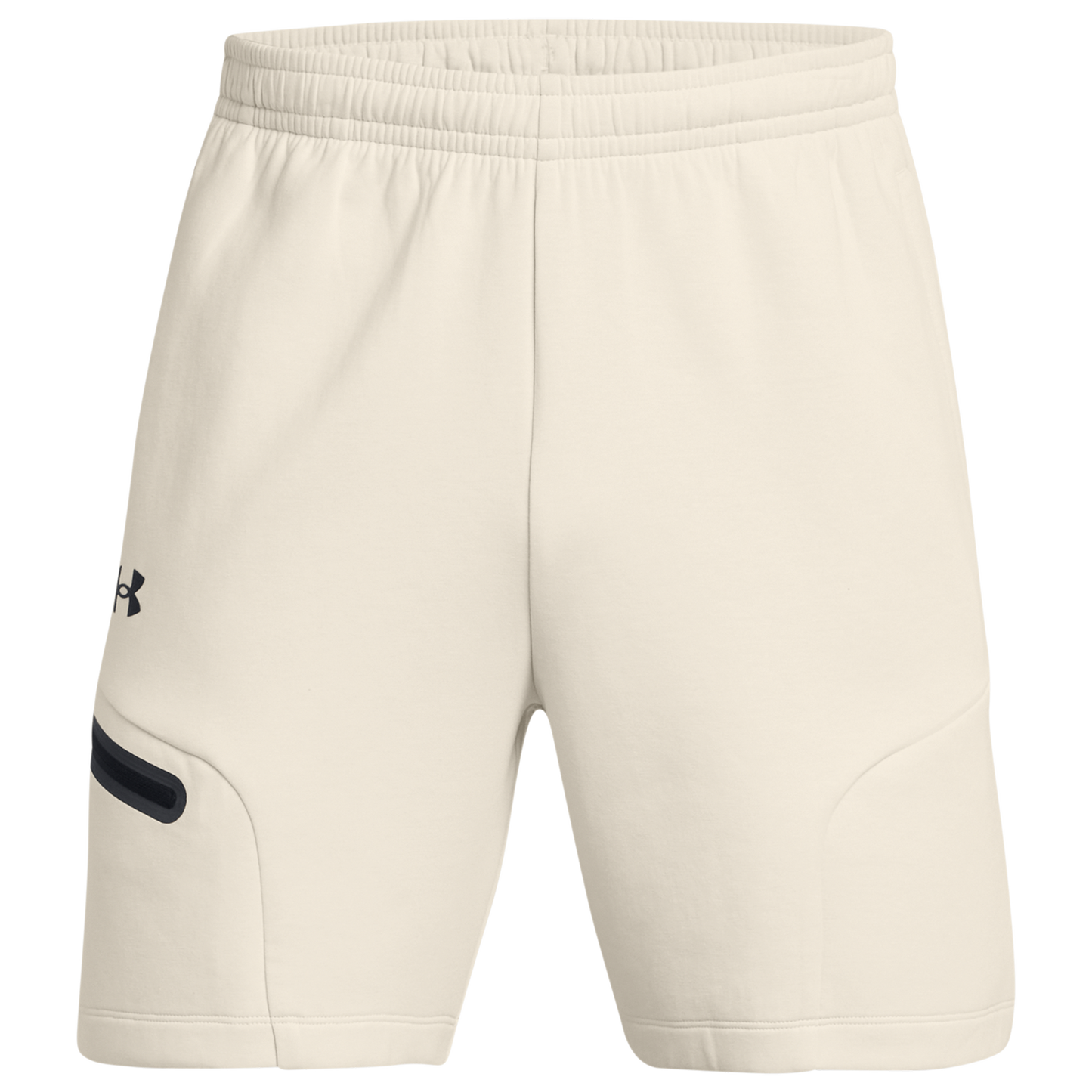 Under Armour Unstoppable Fleece Shorts - Men's - Summit White/Black