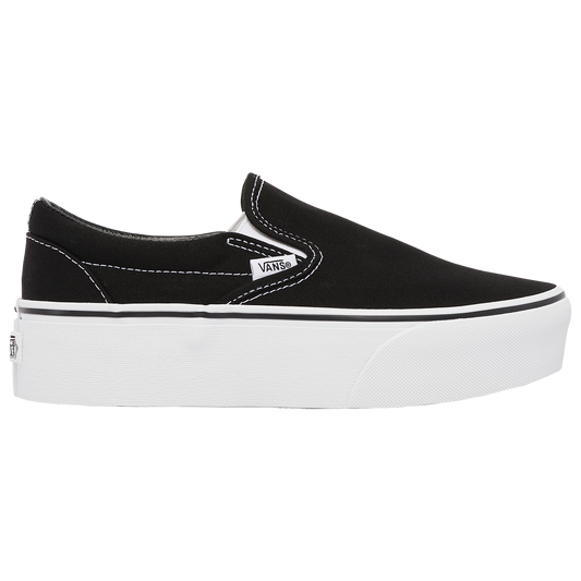Vans Classic Slip on Stackform - Women's - Black/White