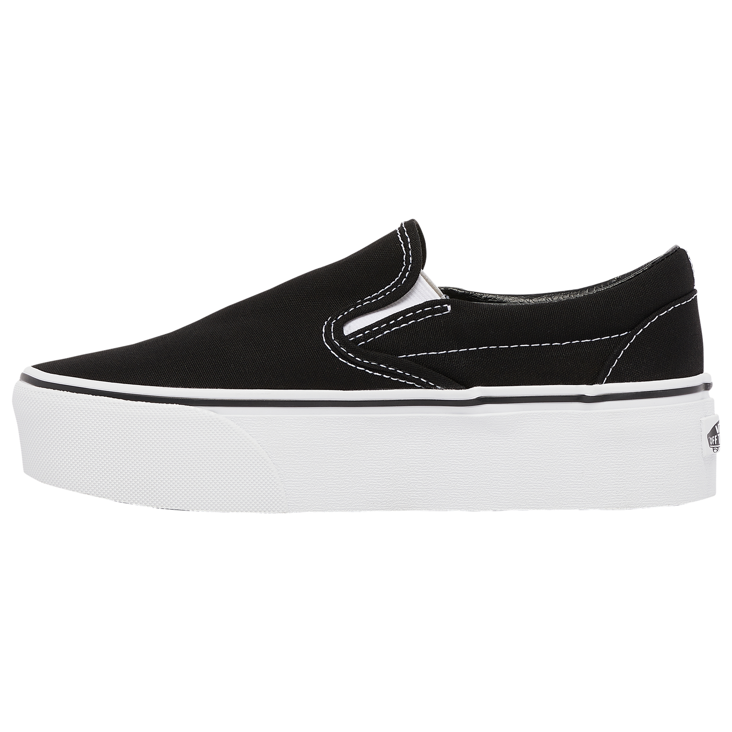 Vans Classic Slip on Stackform - Women's - Black/White