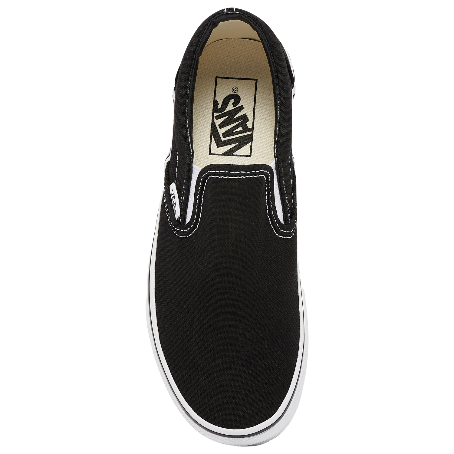 Vans Classic Slip on Stackform - Women's - Black/White