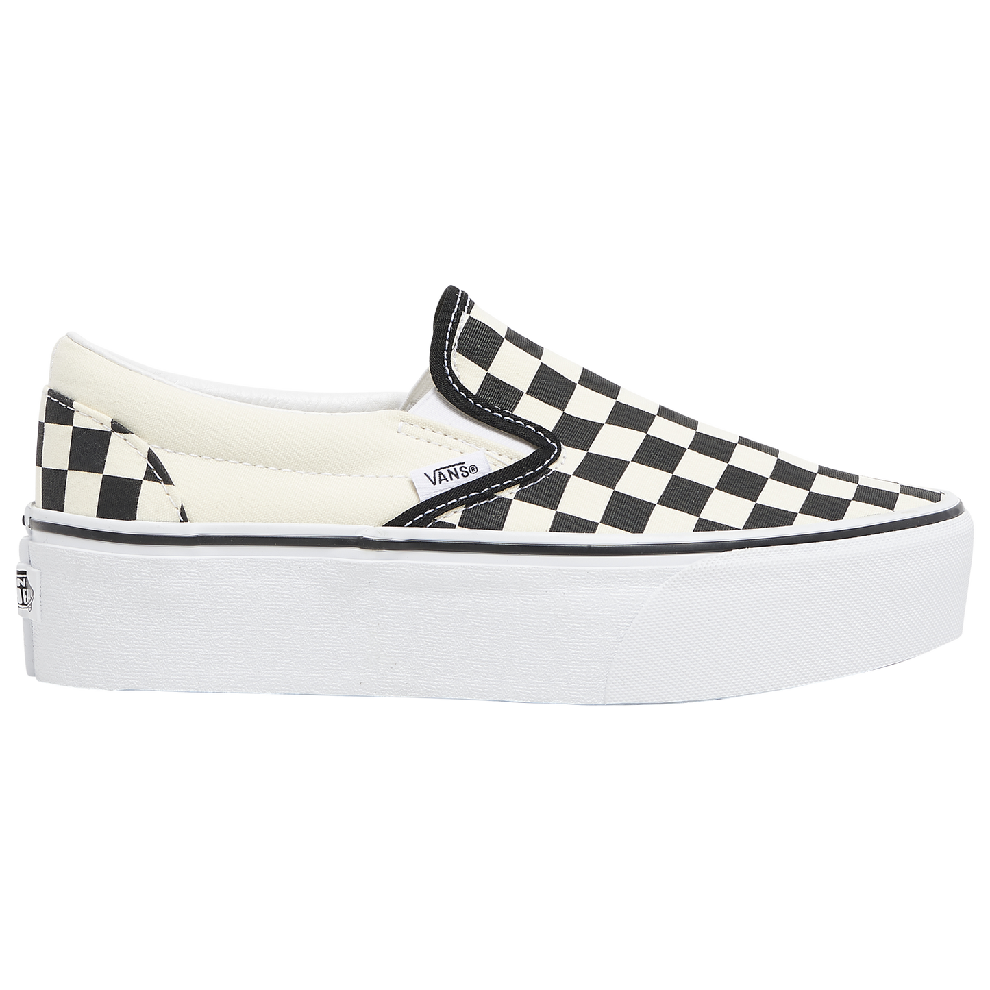 Vans Classic Slip on Stackform - Women's - White/Black
