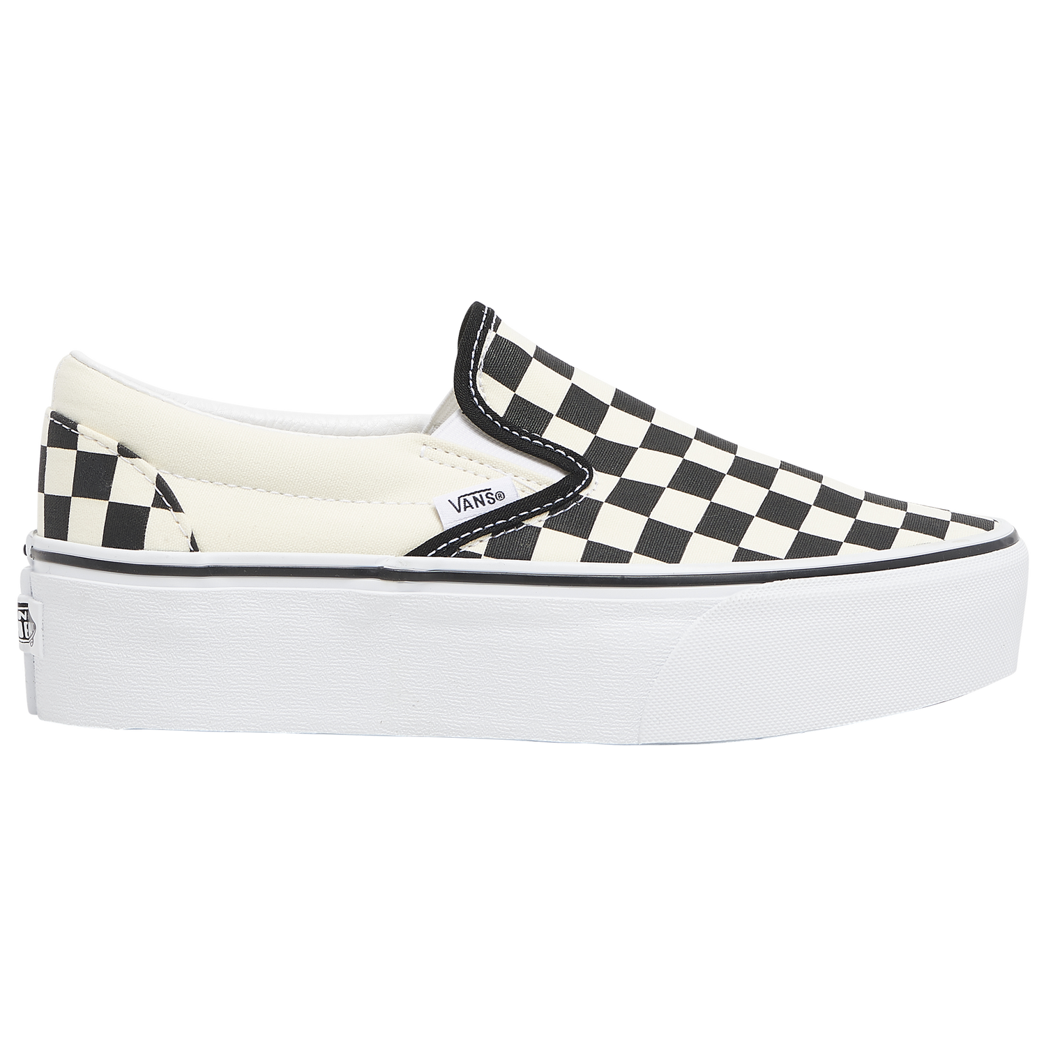 Vans Classic Slip on Stackform - Women's - White/Black