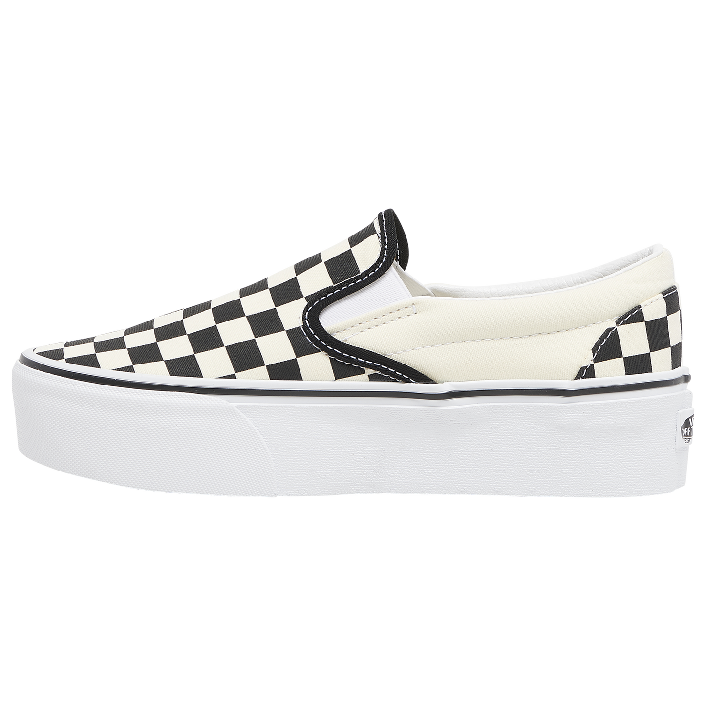 Vans Classic Slip on Stackform - Women's - White/Black