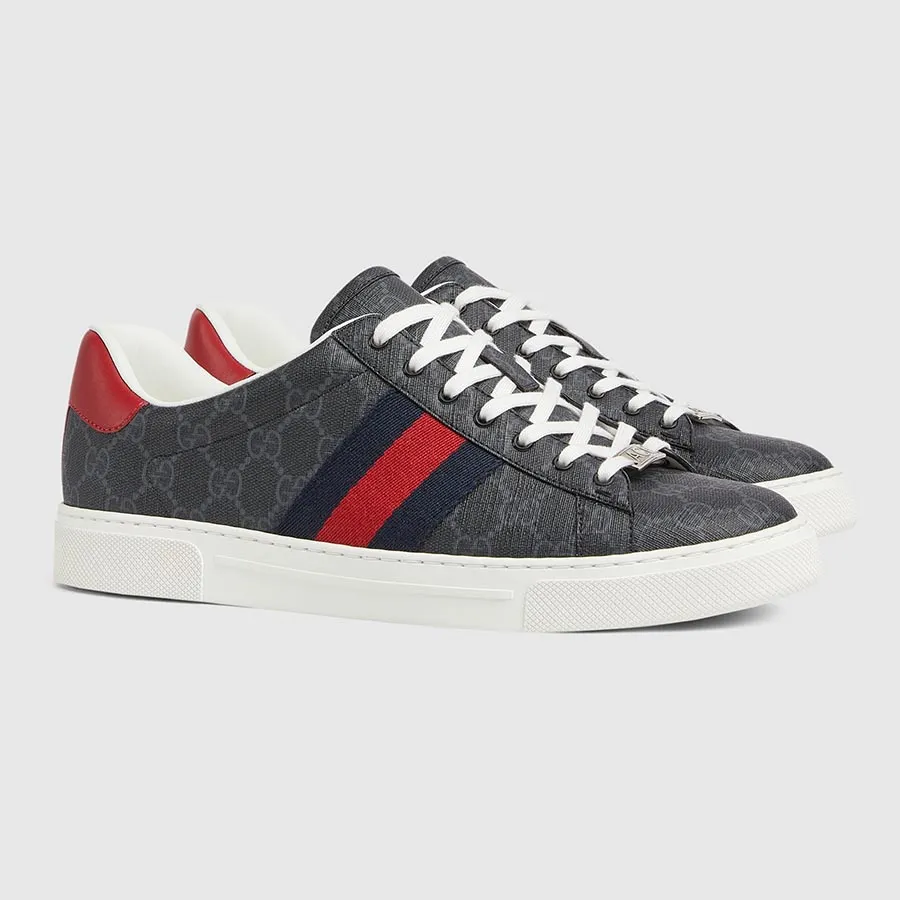 Mens Gucci Ace GG-canvas Sneakers