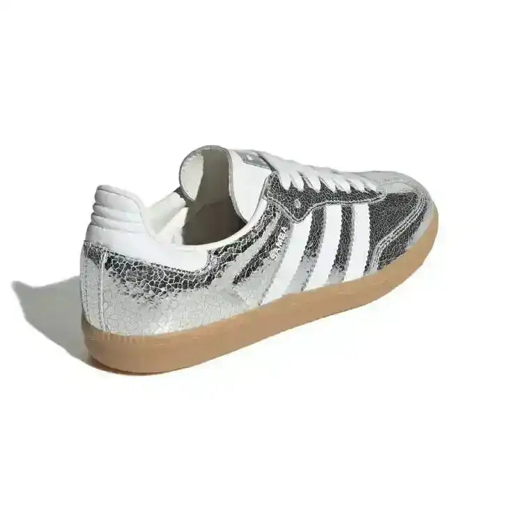 Samba OG Silver Metallic Cracked Leather - foto 5