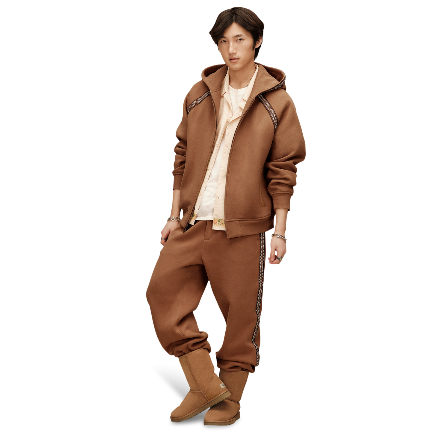 UGG Tasman Full-Zip Jacket - Men's - Chestnut