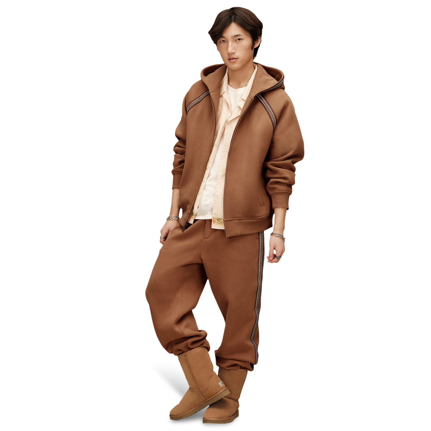 UGG Tasman Full-Zip Jacket - Men's - Chestnut