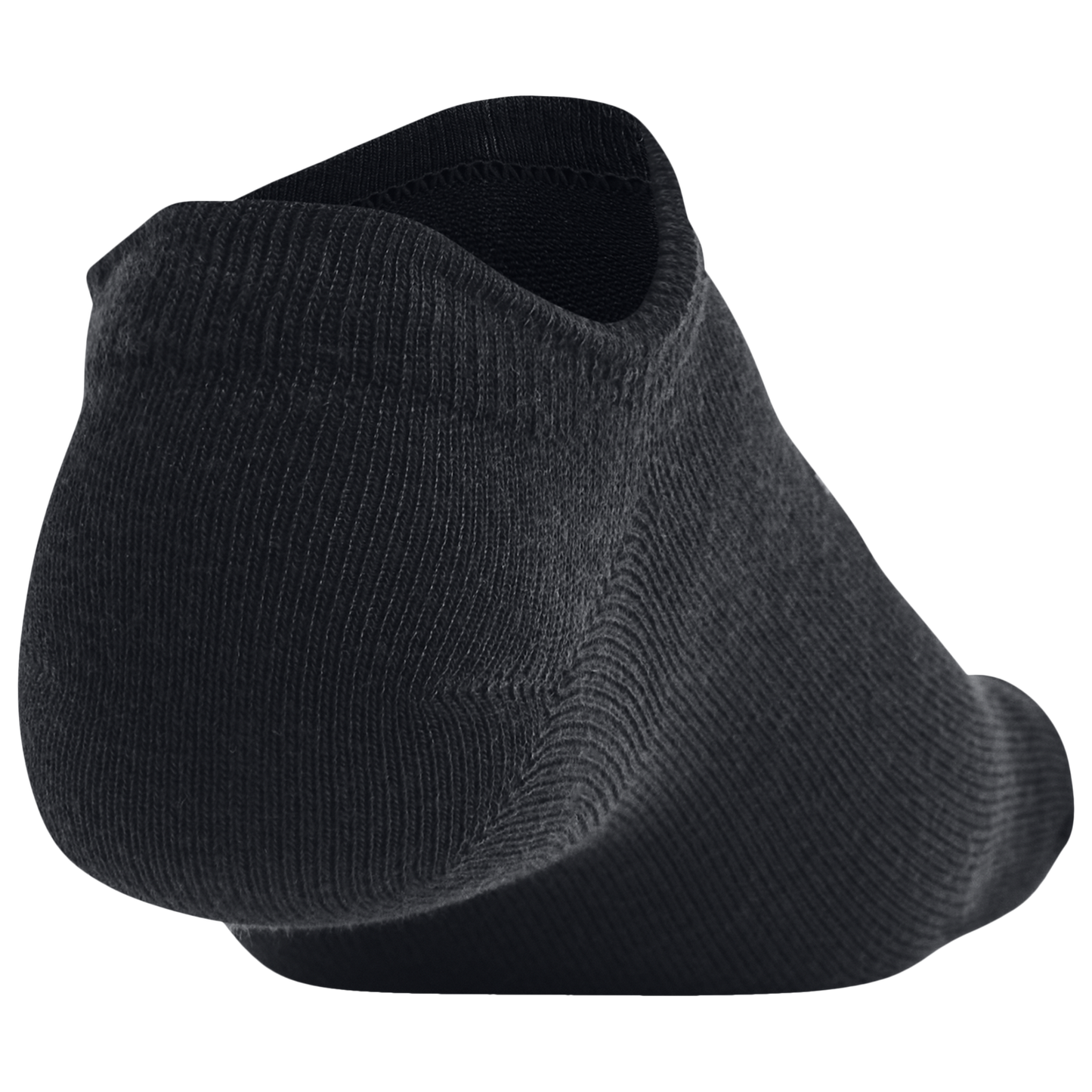 Under Armour Essential 6 Pack No Show Socks - Men's - Black/Black/Castlerock