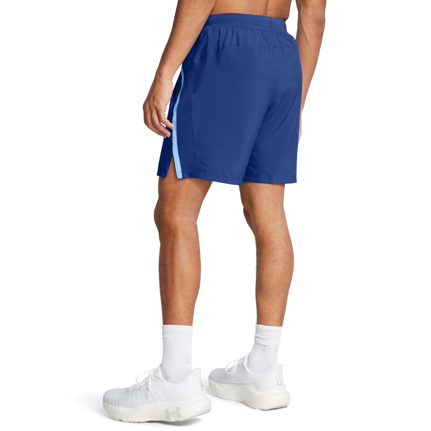 Under Armour Launch 7'' Shorts - Men's - Horizon Blue/Tech Blue/Reflective