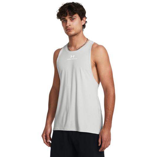 Under Armour Vanish Energy Tank - Men's - Distant Grey/Distant Grey