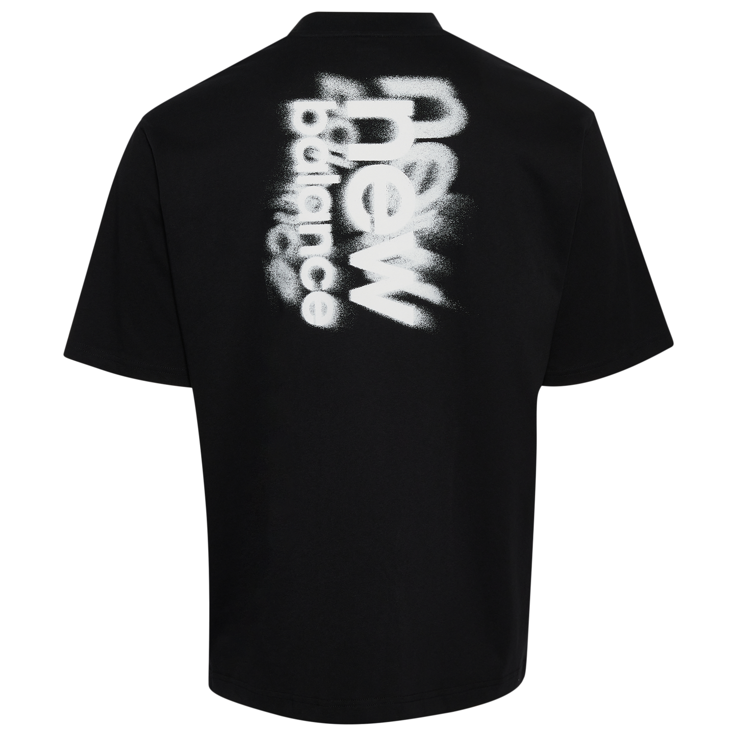 New Balance Schematic Blur T-Shirt - Men's - White/Black