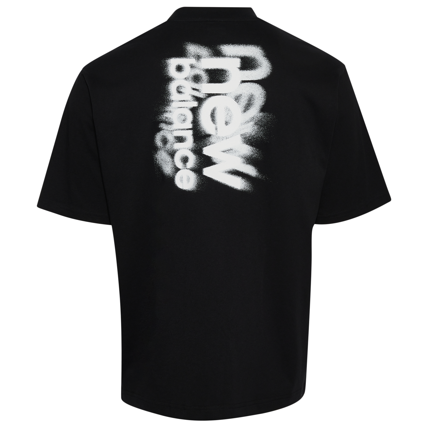 New Balance Schematic Blur T-Shirt - Men's - White/Black